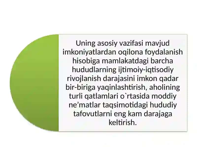 Davlatning mintaqaviy siyosati va hududlar rivojlanishining istiqbollari 3
