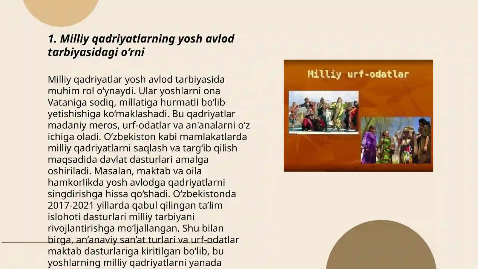 Yosh avlod tarbiyasida milliy va umuminsoniy qadriyatlar 3