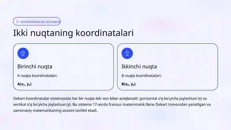 Ikki Nuqta Orasidagi Masofa 3