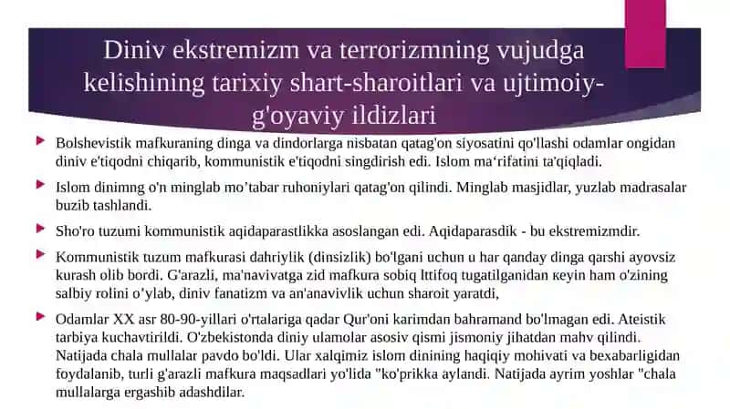 Mutaassiblik va g‘uluv Qur’oni karimda muhokama 3