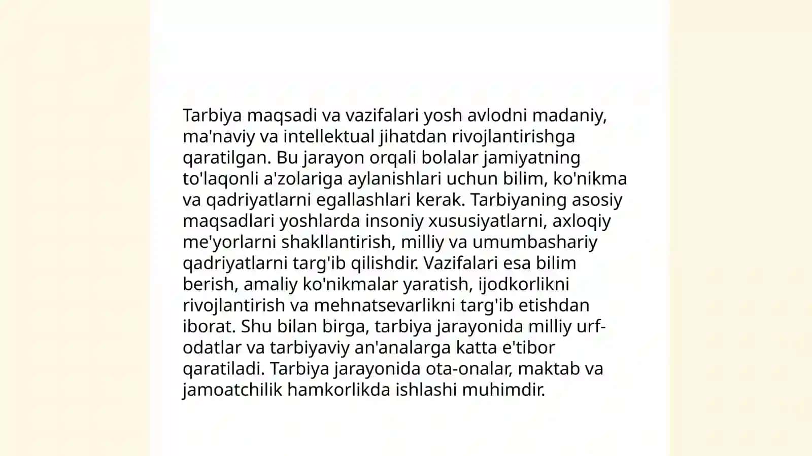 Tarbiya usullari va shakillari 3