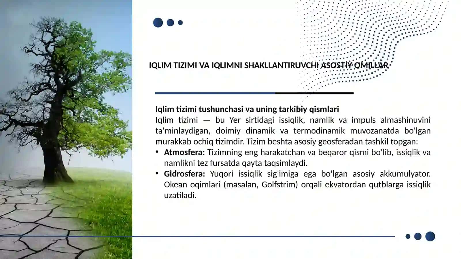 iqlim shakllanishining asosiy va geografik omillari 3