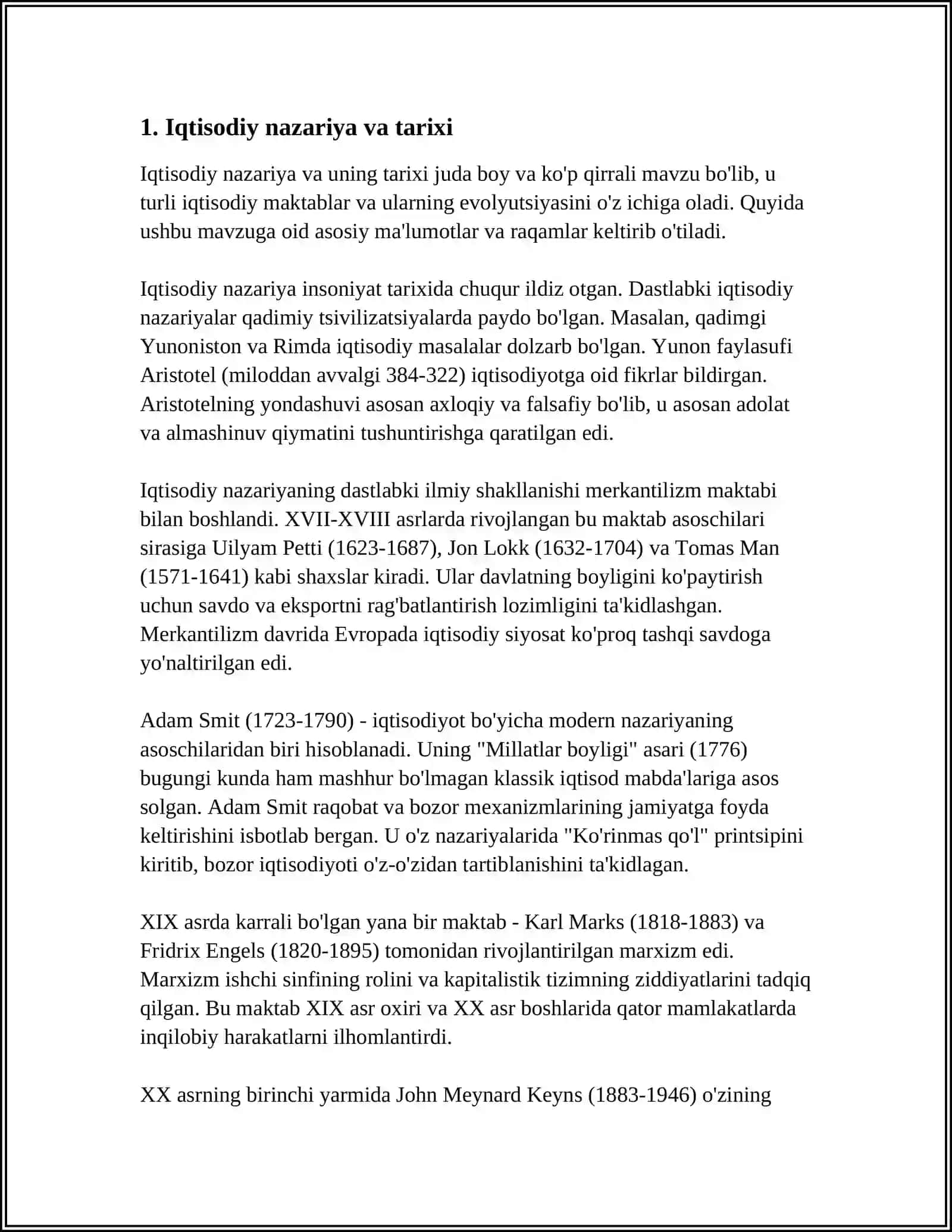 Iqtisod Tarixi 3