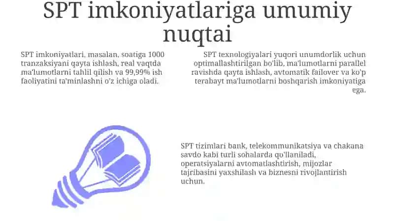 SPTning imkoniyatlari 3