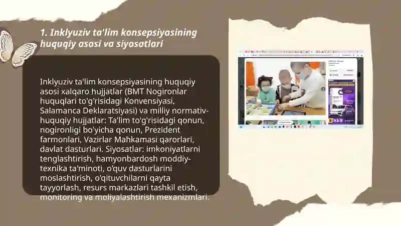Alohida ta'lim extiyojlariga ega bolalarni inkkyuziv talim va tarbiyalash konepsiyasi 3