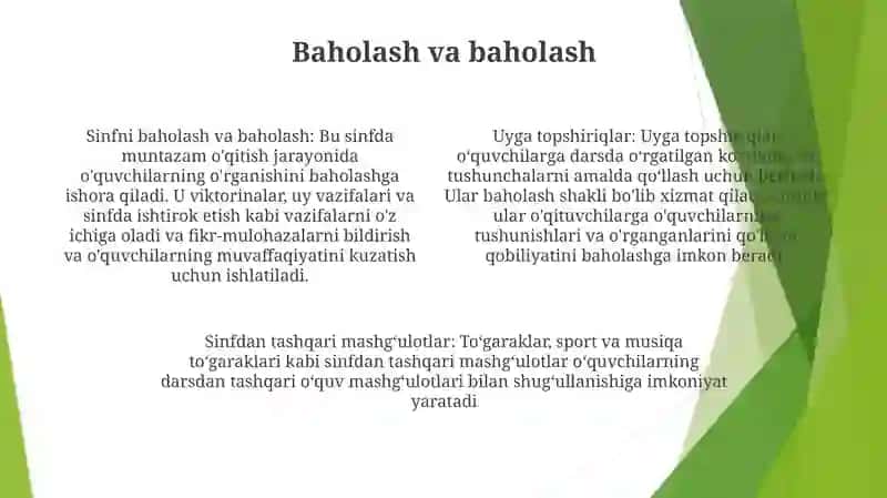 Dars Va Darsdan Tashqari Mashgulotlarni Loyxalashtirish 3
