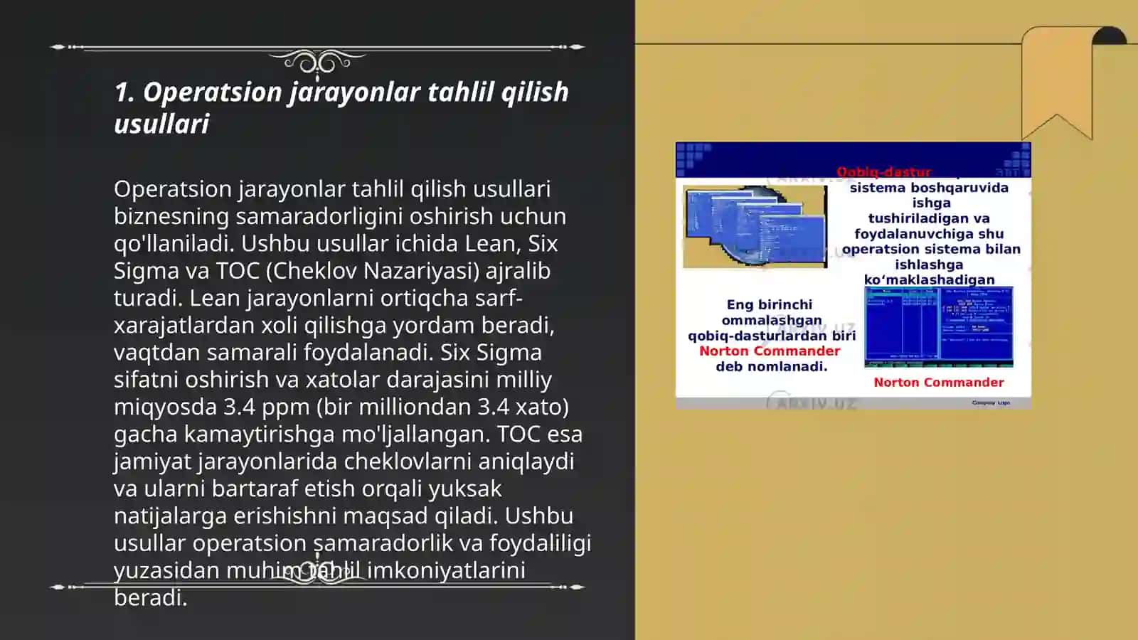 Operatsion jarayon xolati diagrammalari va jarayon diskriptori 3