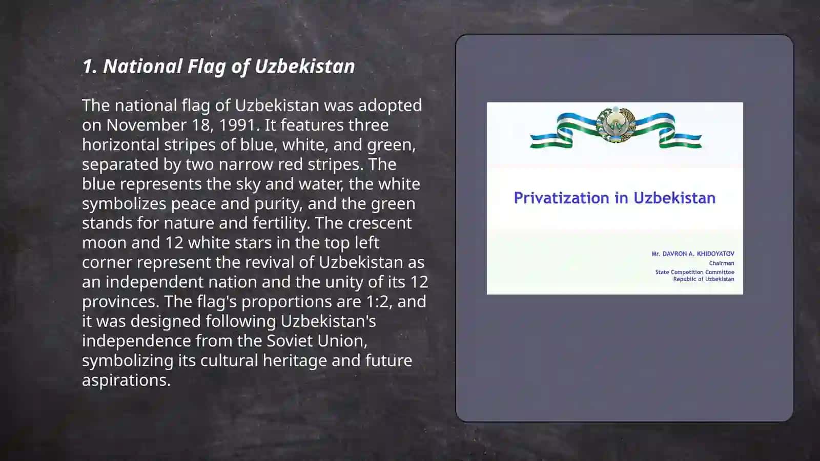 State Symbols of Uzbekistan 3