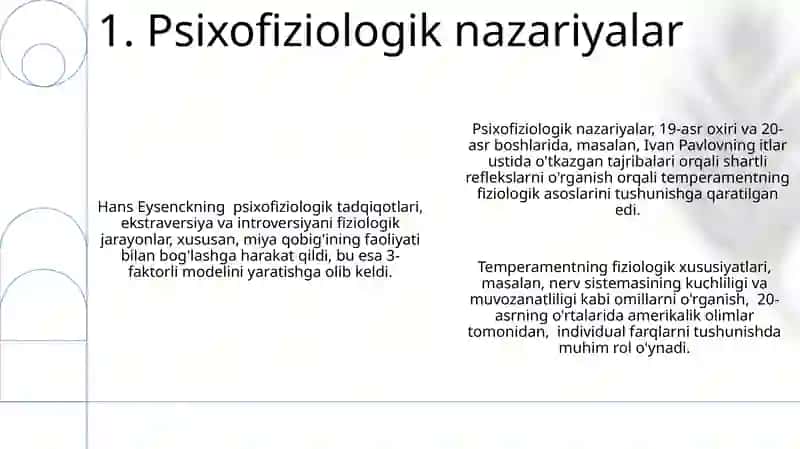 Temperament va uning nazariyalari 3
