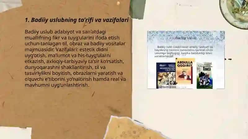Badiiy uslub 3