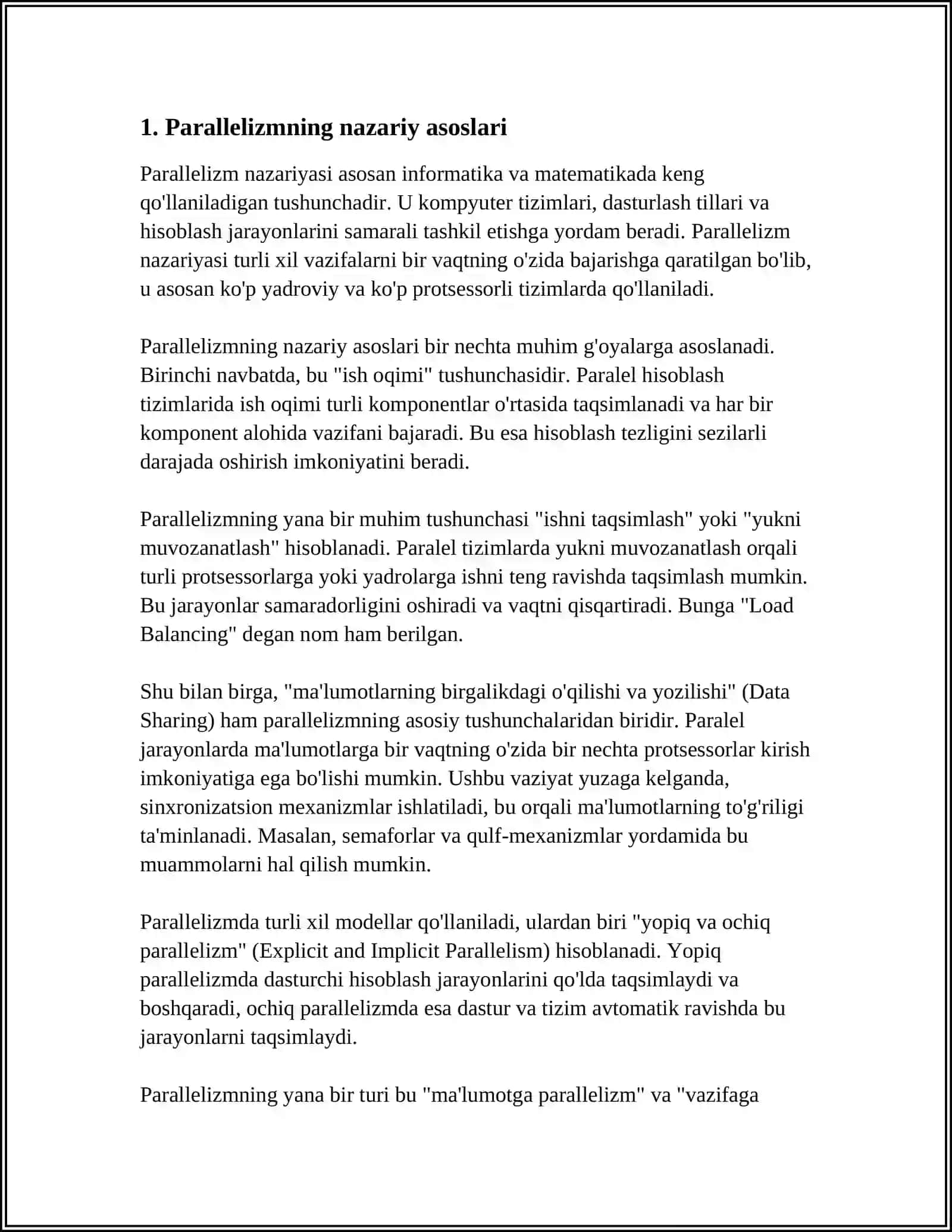 PARALLELIZM – O‘ZBEK XALQ QO‘SHIQLARINING TARKIBIY QISMI SIFATIDA 3