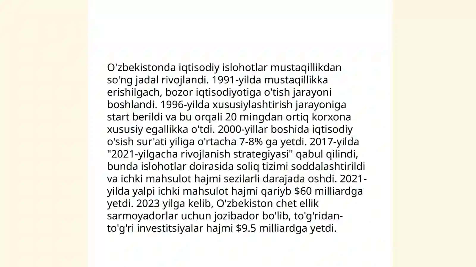 O'zbekistonda bozor munosabatlarining shakllanishi 3