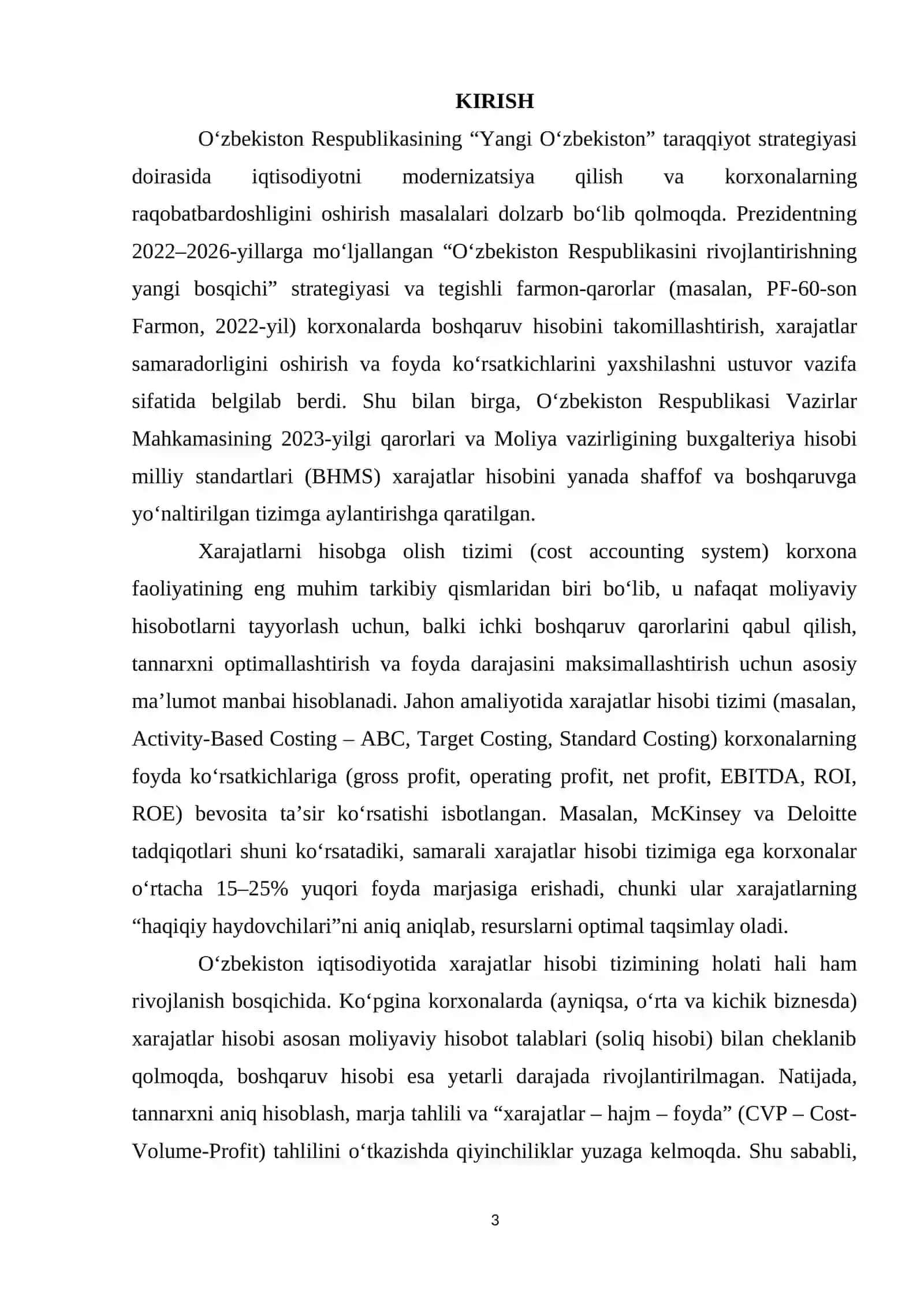 XARAJATLARNI HISOBGA OLISH TIZIMINING FOYDA KO‘RSATKICHLARIGA TA’SIRI 3