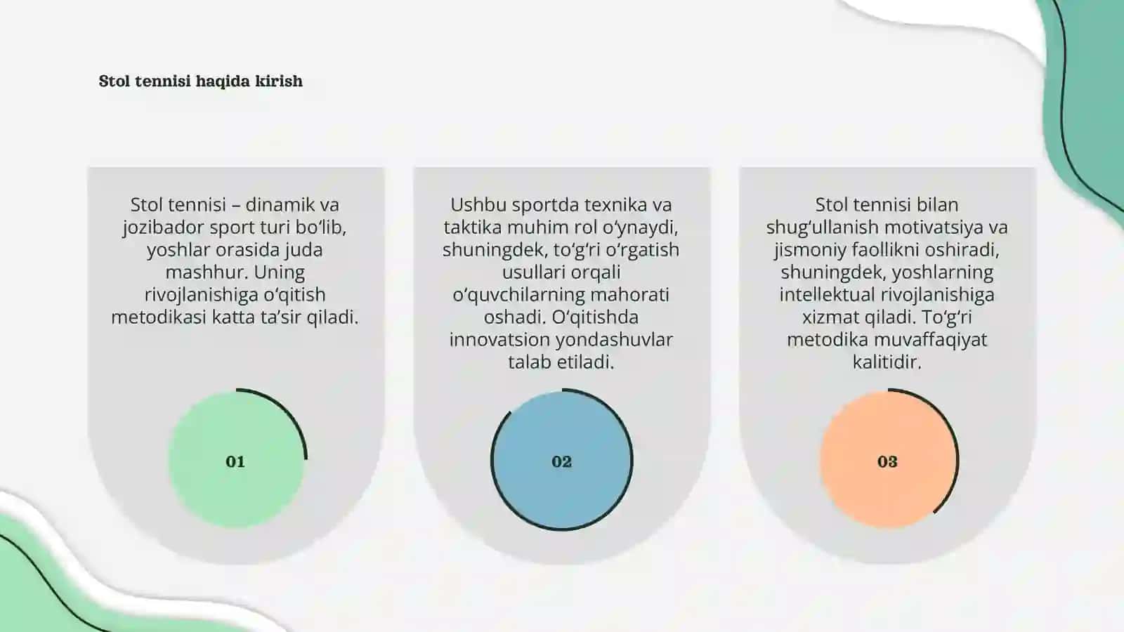 Stol tennisi va uni oʻqitish metodikasi 3