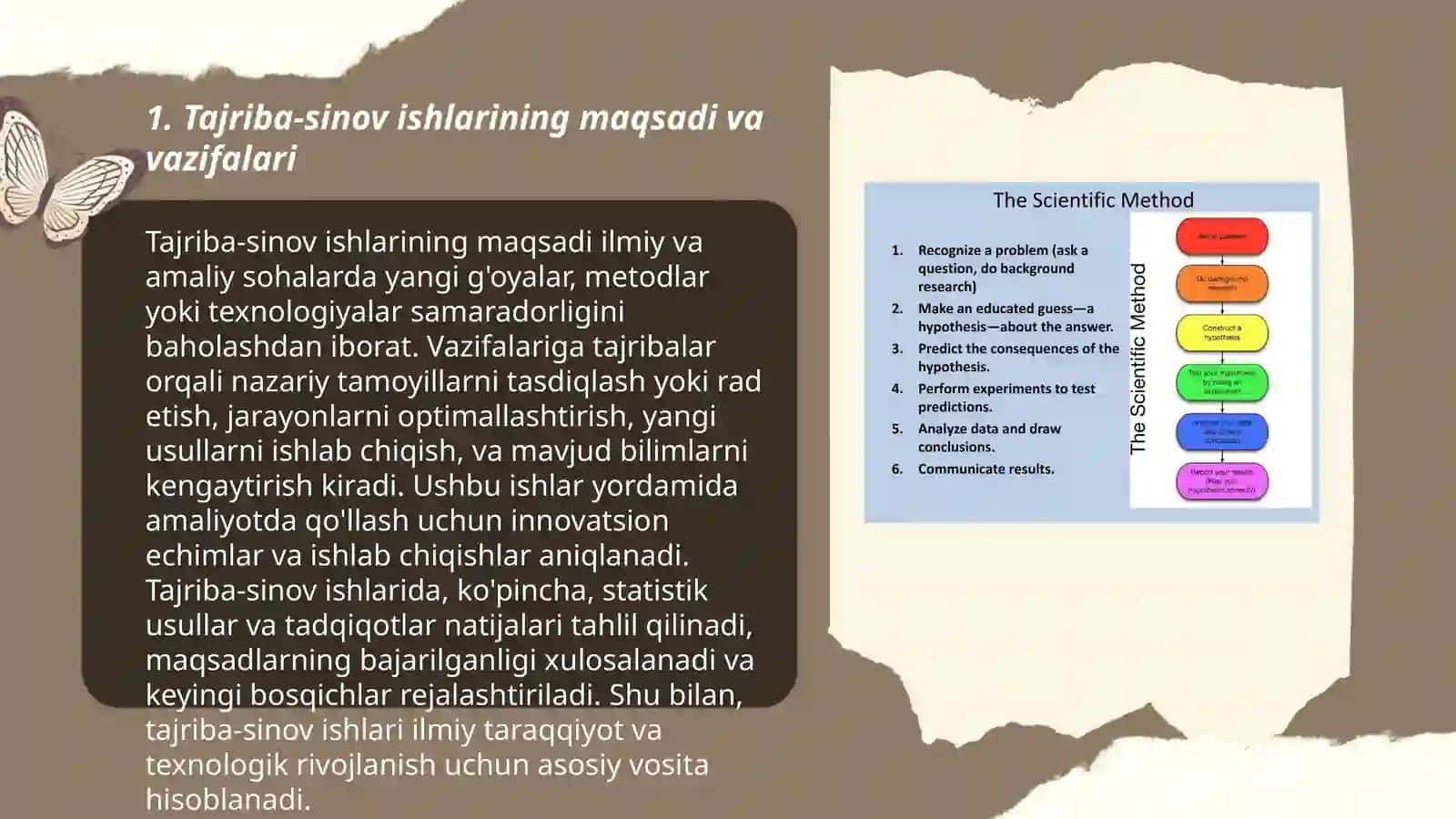 Ilmiy tadqiqotda tajriba-sinov ishlarini olib borish 3