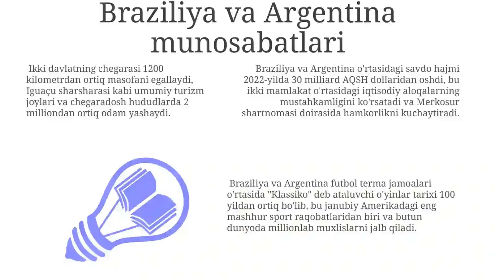Braziliya va Argentinaning iqtisodiyoti 3