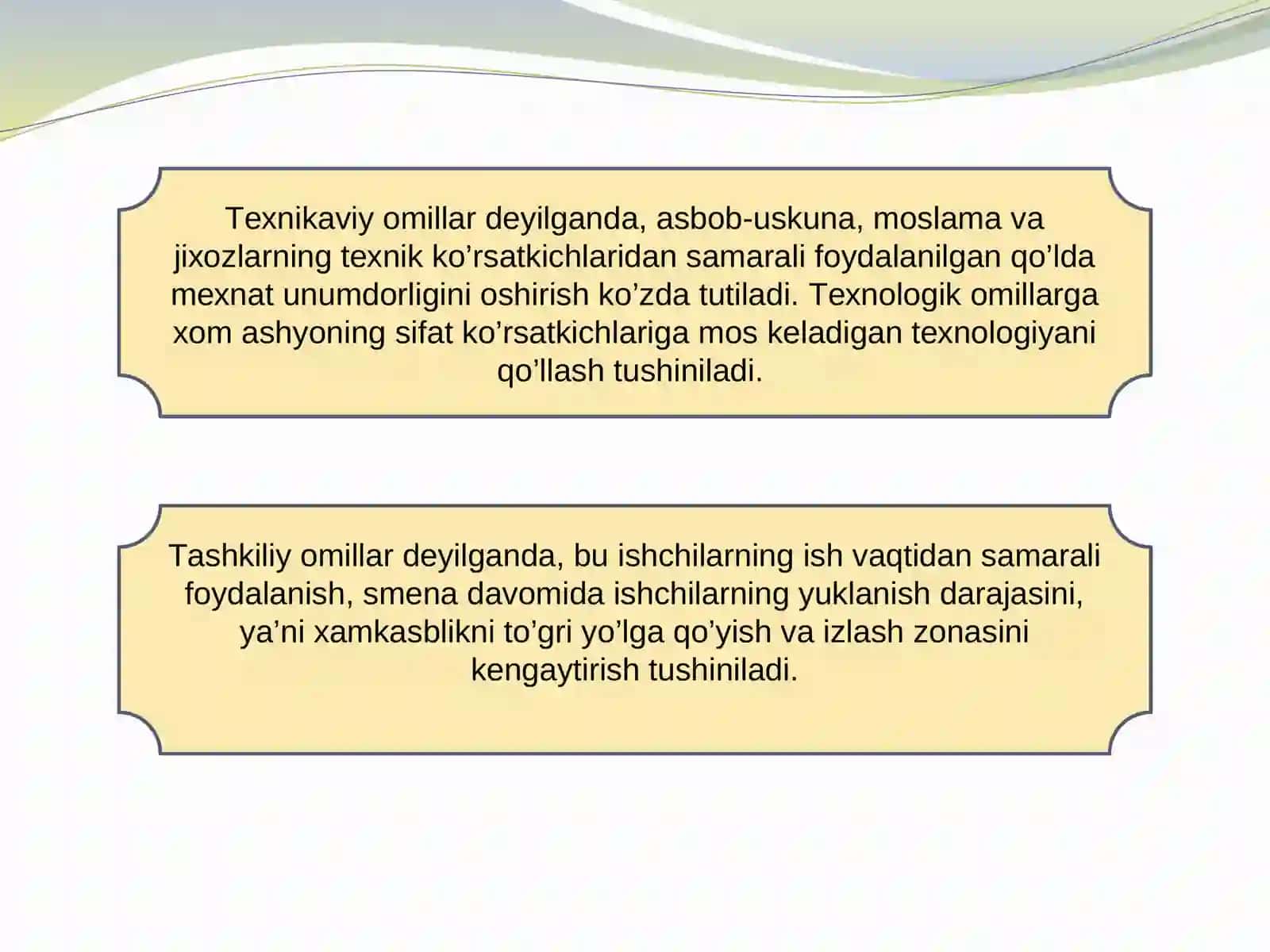 13-MAVZUMеhnаtme’yorlashasoslari 3