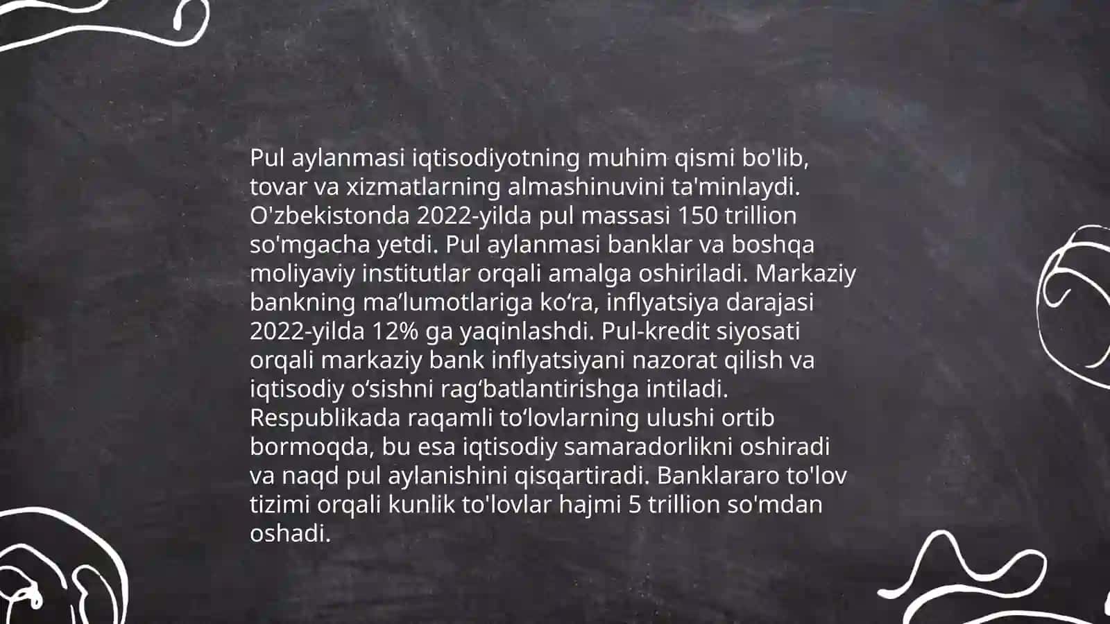 Pul aylanmasi va unga ta'sir qiluvchi omillar 3