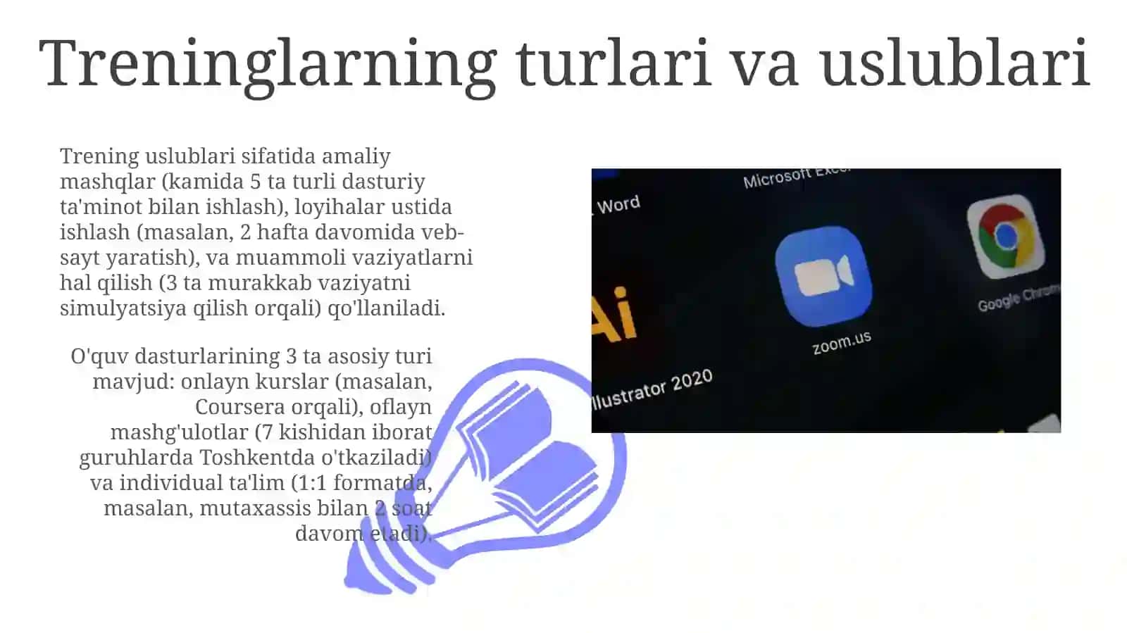 Zamonaviy texnologiyalar va o'quv uslublari 3