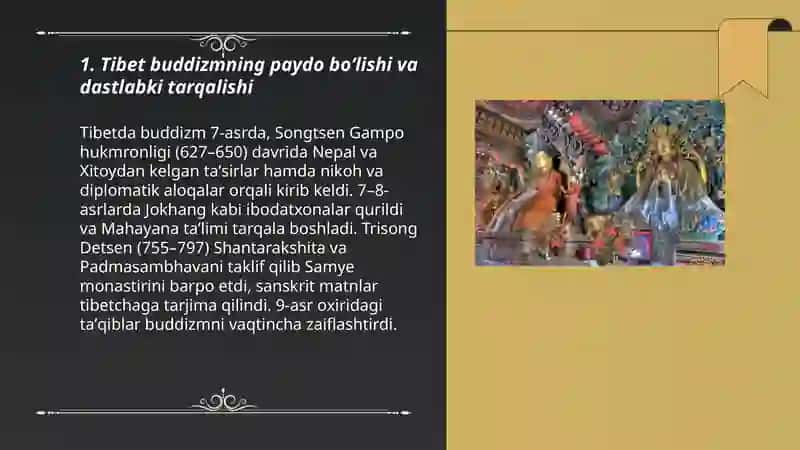 Tibet buddizm tarixi 3