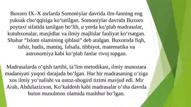 O‘lkadan chiqgan mashhur kishilar hayotini o‘rganish. 3