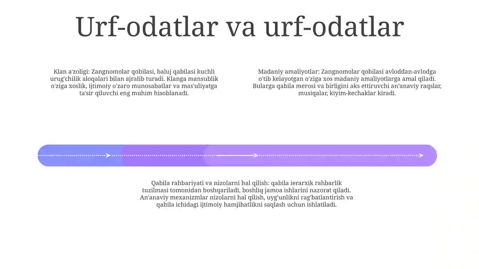 Zangnomolar Qabilasi Haqda MaʼLumot 3