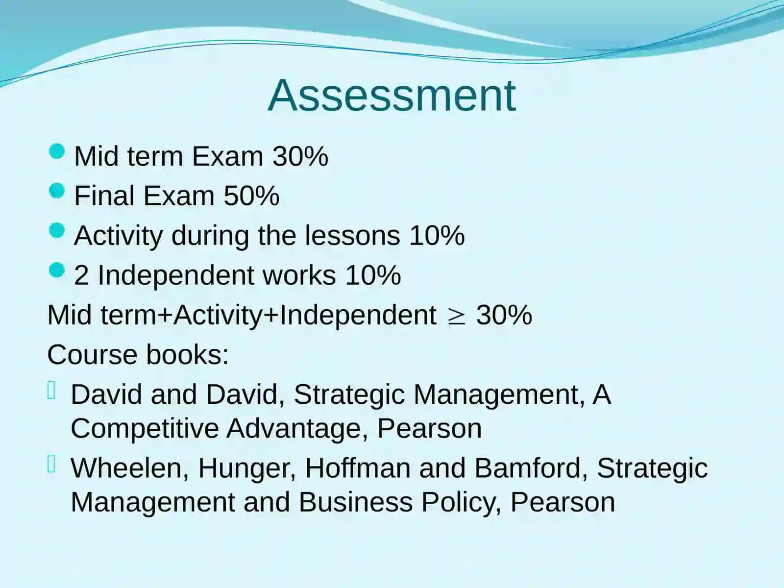 Strategic Management 3