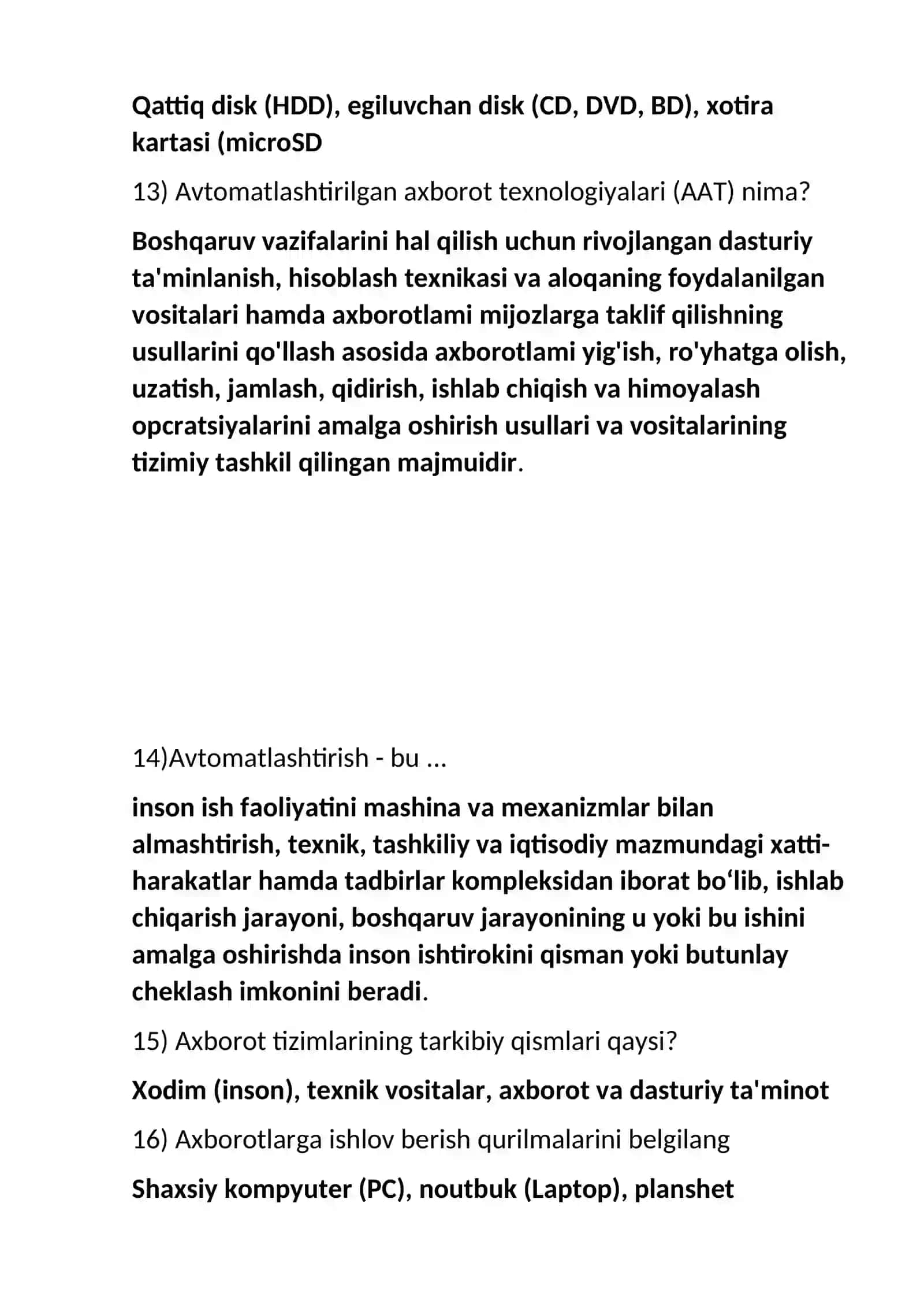 Avtomatlashtirilgan ofisning zamonaviy axborot texnologiyalari 3