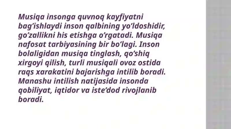 Bolalarni musiqa viy qobiliyati ni rivojlantirish 3