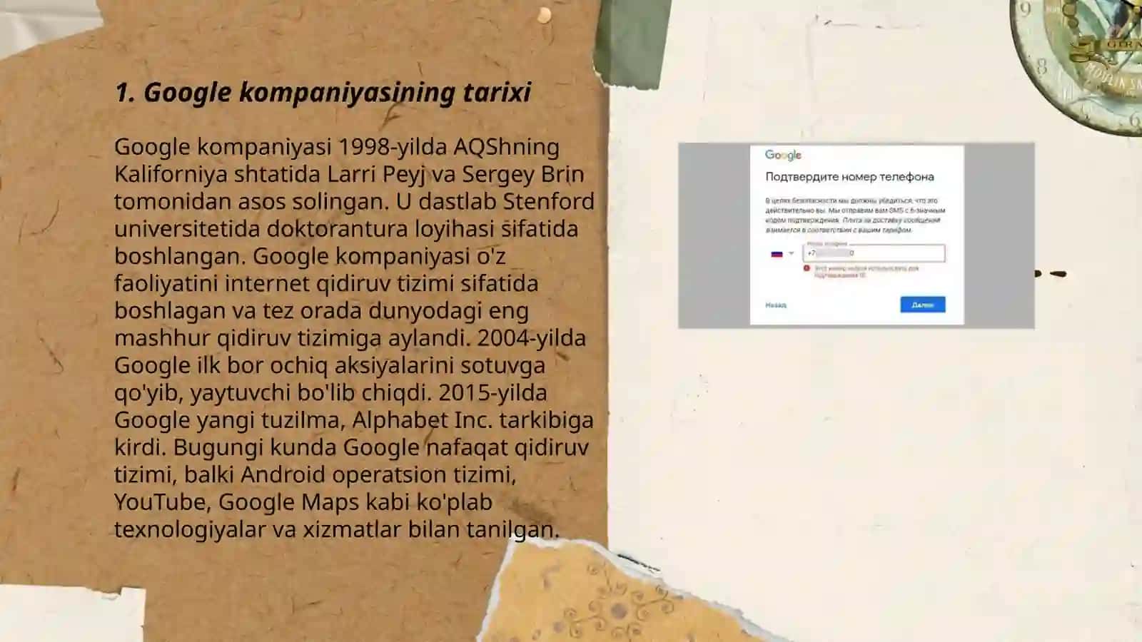 Google haqida ma'lumot 3