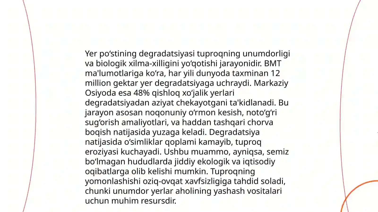 Geoekologik muammolarning turlari va tarqalishini tahlil qilish 3