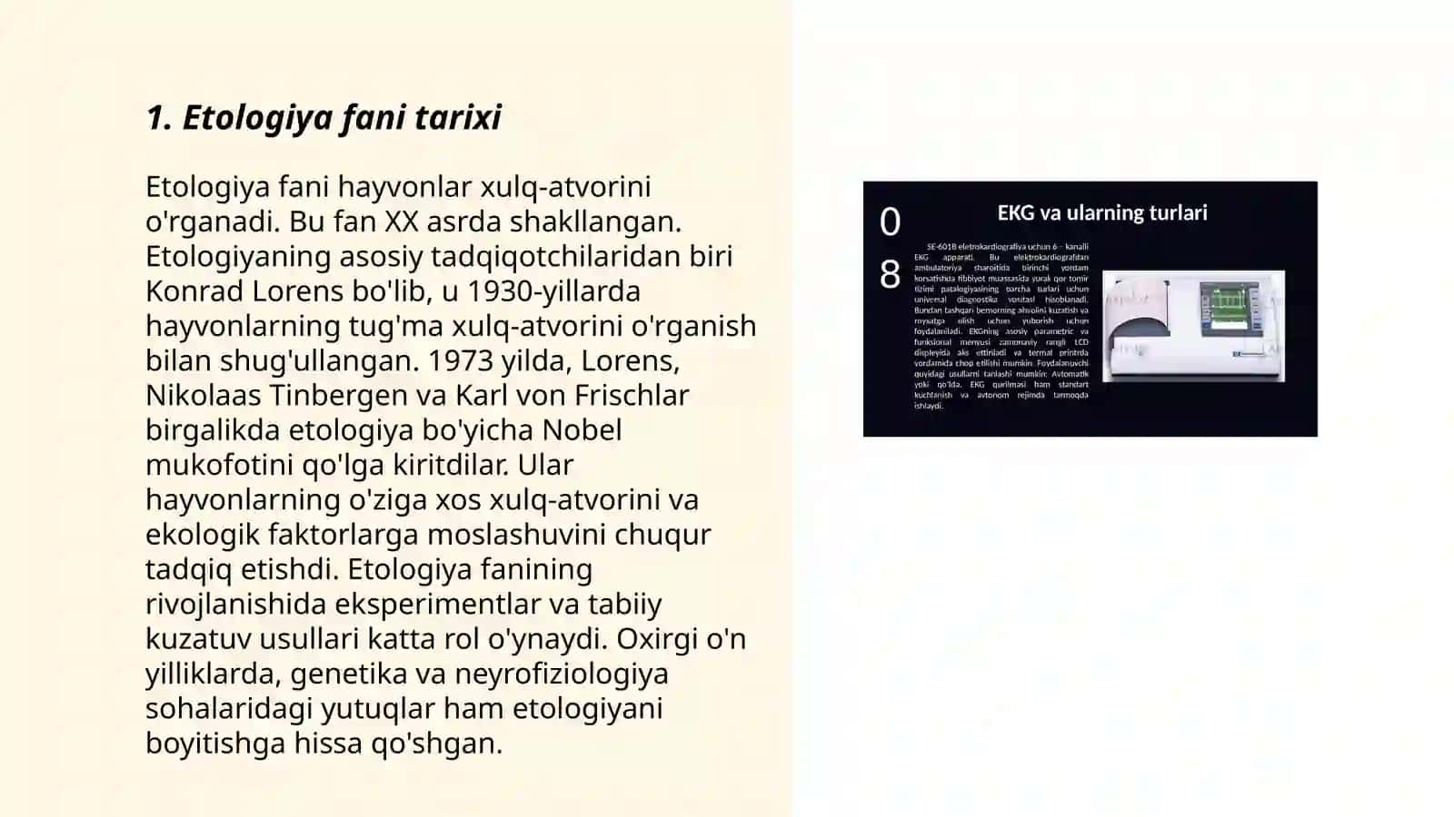 Etologiya nima? Hayvon xulq-atvori etologik strukturasini o'rganish va tahlil qilish 3
