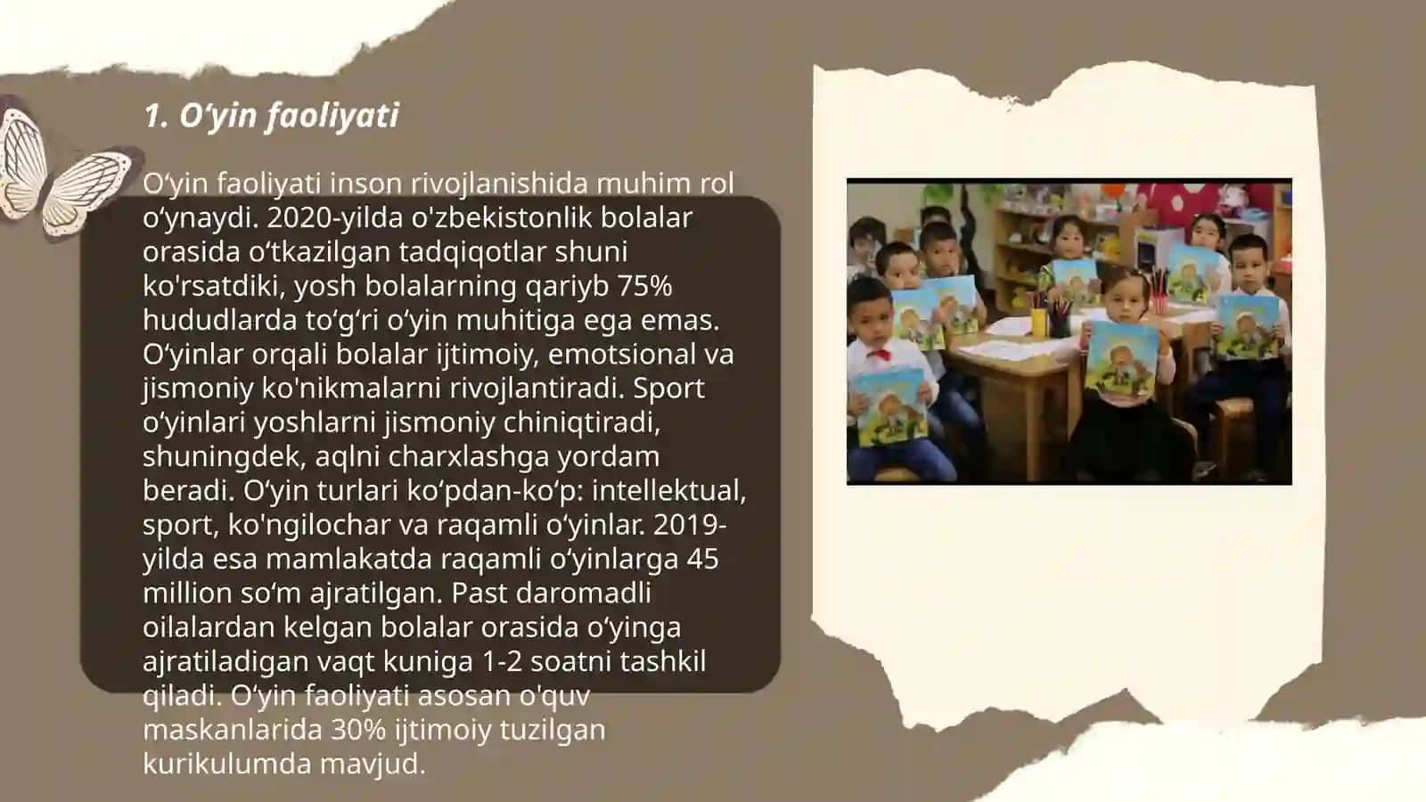Ilk qadam davlat oʻquv dasturi asosida maktabgacha taʼlim tashkilotlarida faoliyat markazlarida taʼlim jarayonlarini tashkil qilish 3