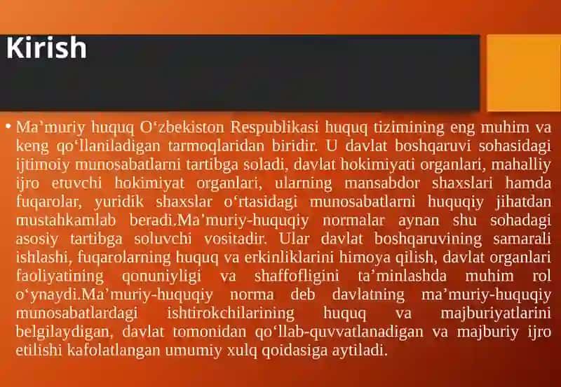 MA’MURIY-HUQUQIY NORMALAR TUSHUNCHASI VA XUSUSIYATLARI 3