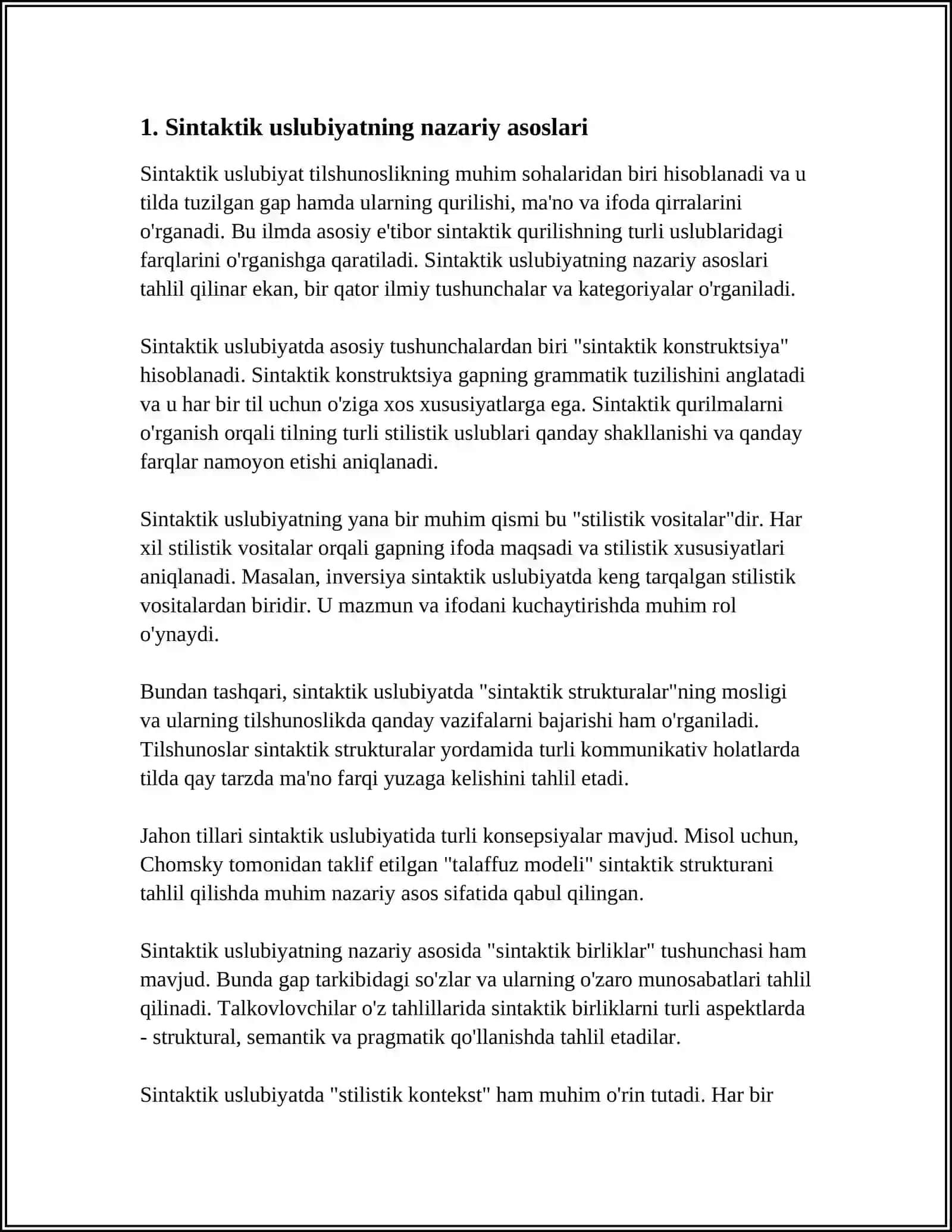 SINTAKTIK USLUBIYAT 3