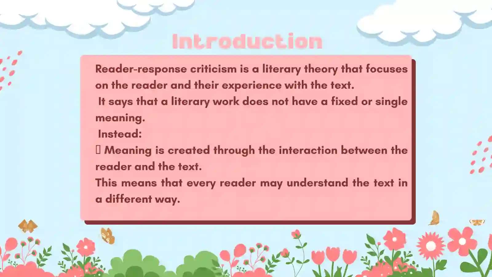 Close reading 3