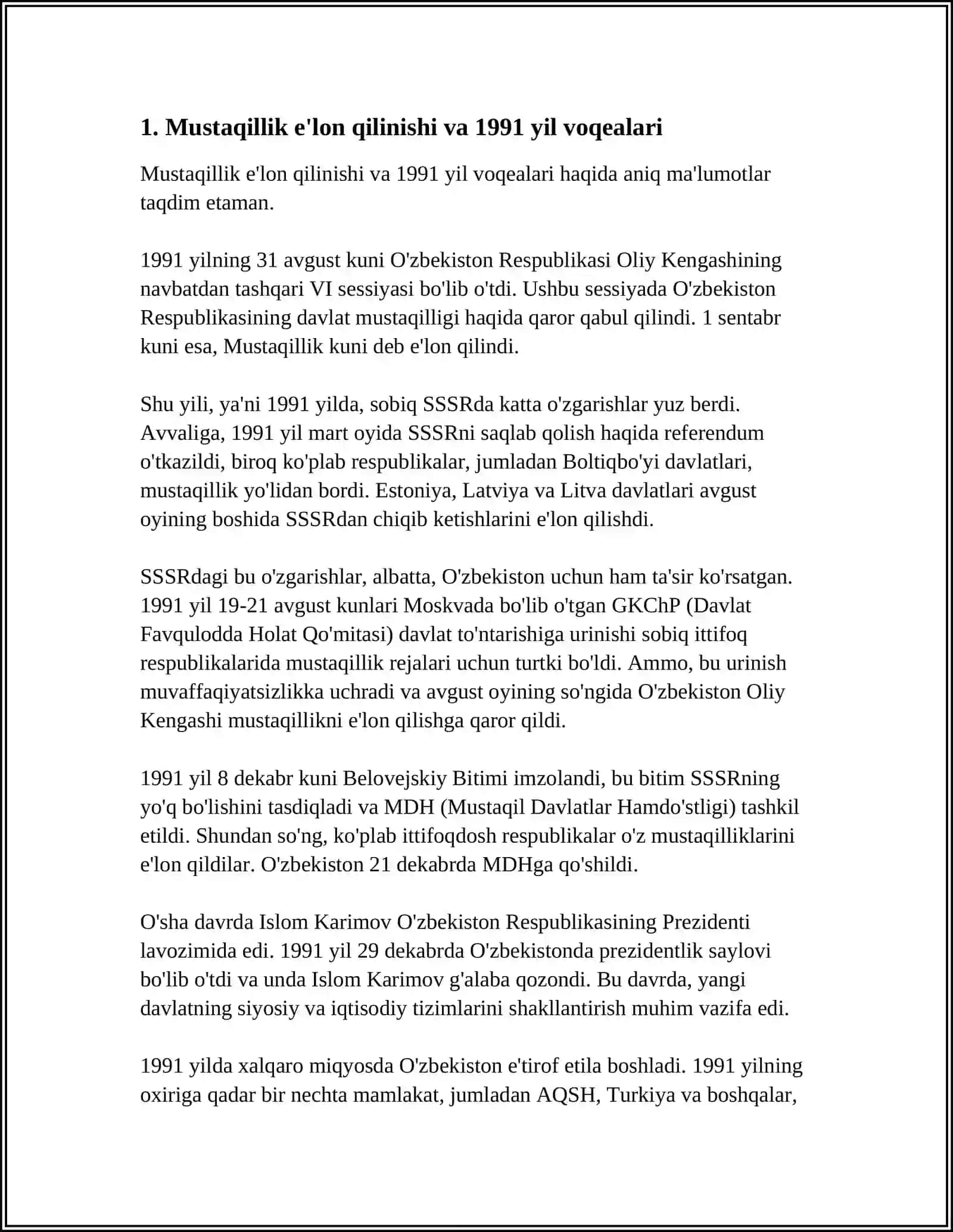 OʻZBEKISTONNING ENG YANGI TARIXI 3