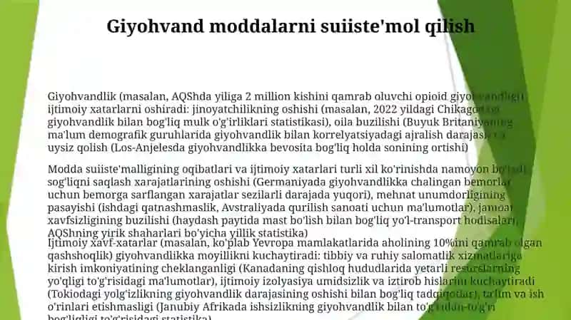 Ijtimoiy xavflar va ularning oqibatlari 3