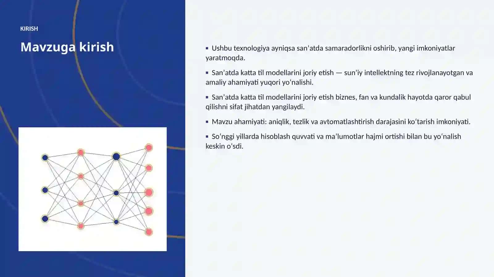 SUNʼIY INTELLEKT • PROFESSIONAL TAQDIMOT 3