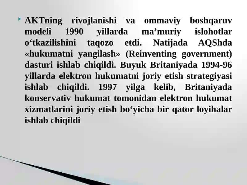 Raqamli texnologiyalar va raqamli xizmatlar 3