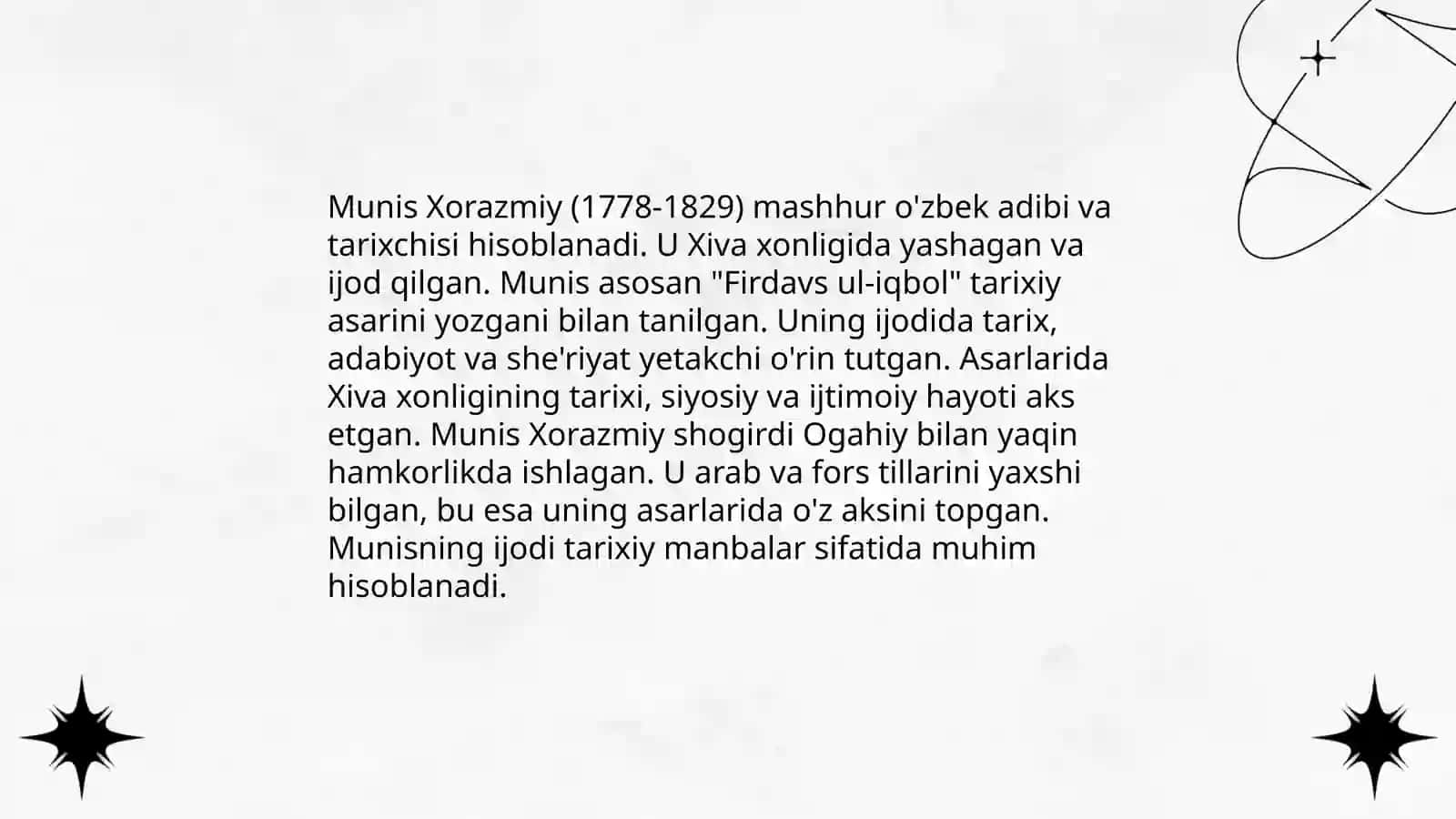Munis Xorazmiy ijodiy merosi 3