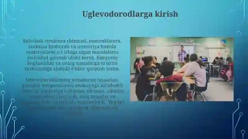 Uglevodorodlar va ularning xossalarini oqitish metodikasi 3