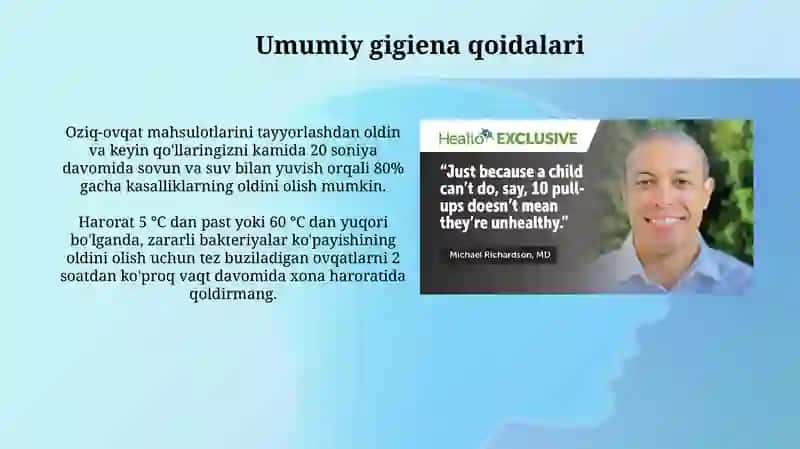 Jismoniy tarbiya va sport mashg'ulotlari davrida ovqatlanish gigienasi 3