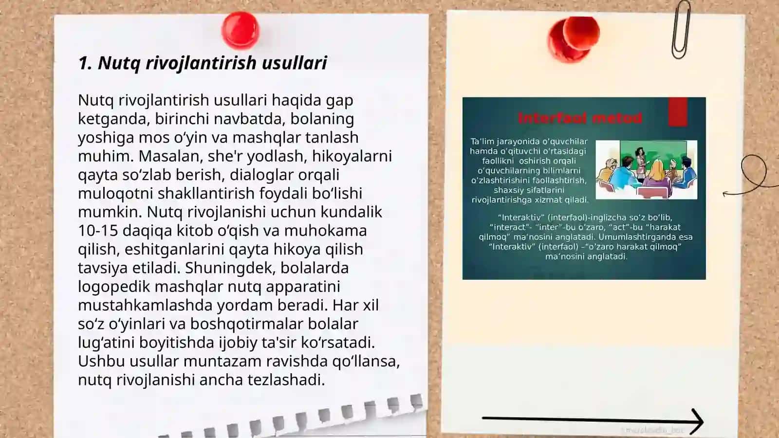 Nutq va muloqot, oʻqish va yozish malakalar (0-7 yoshgacha) 3
