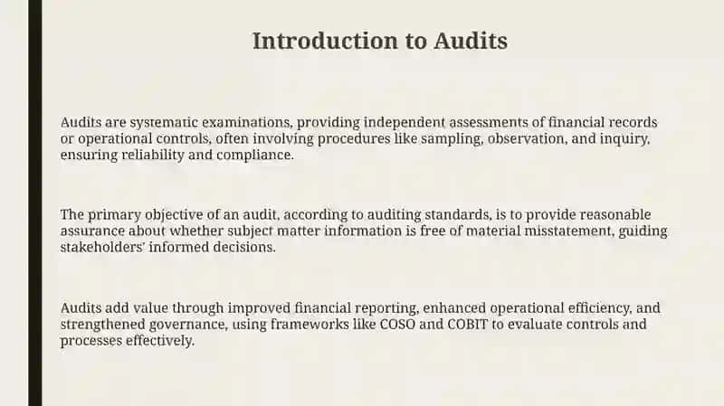 Types of Audits 3