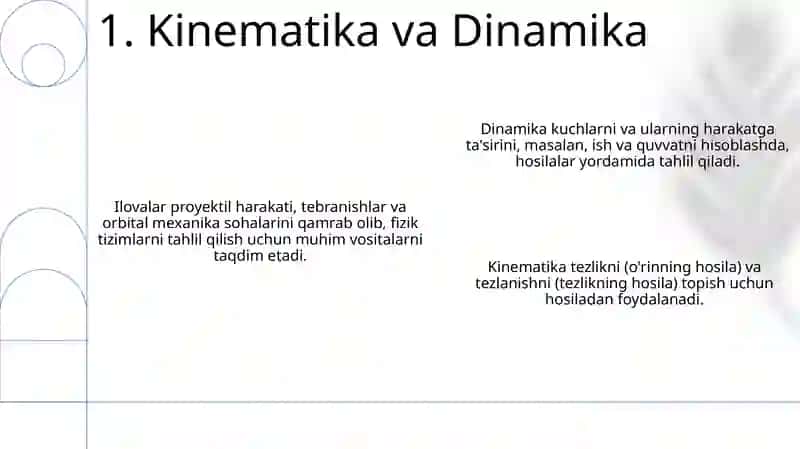 Funksiya hosilalarini fizika masalalariga tadbiqi 3