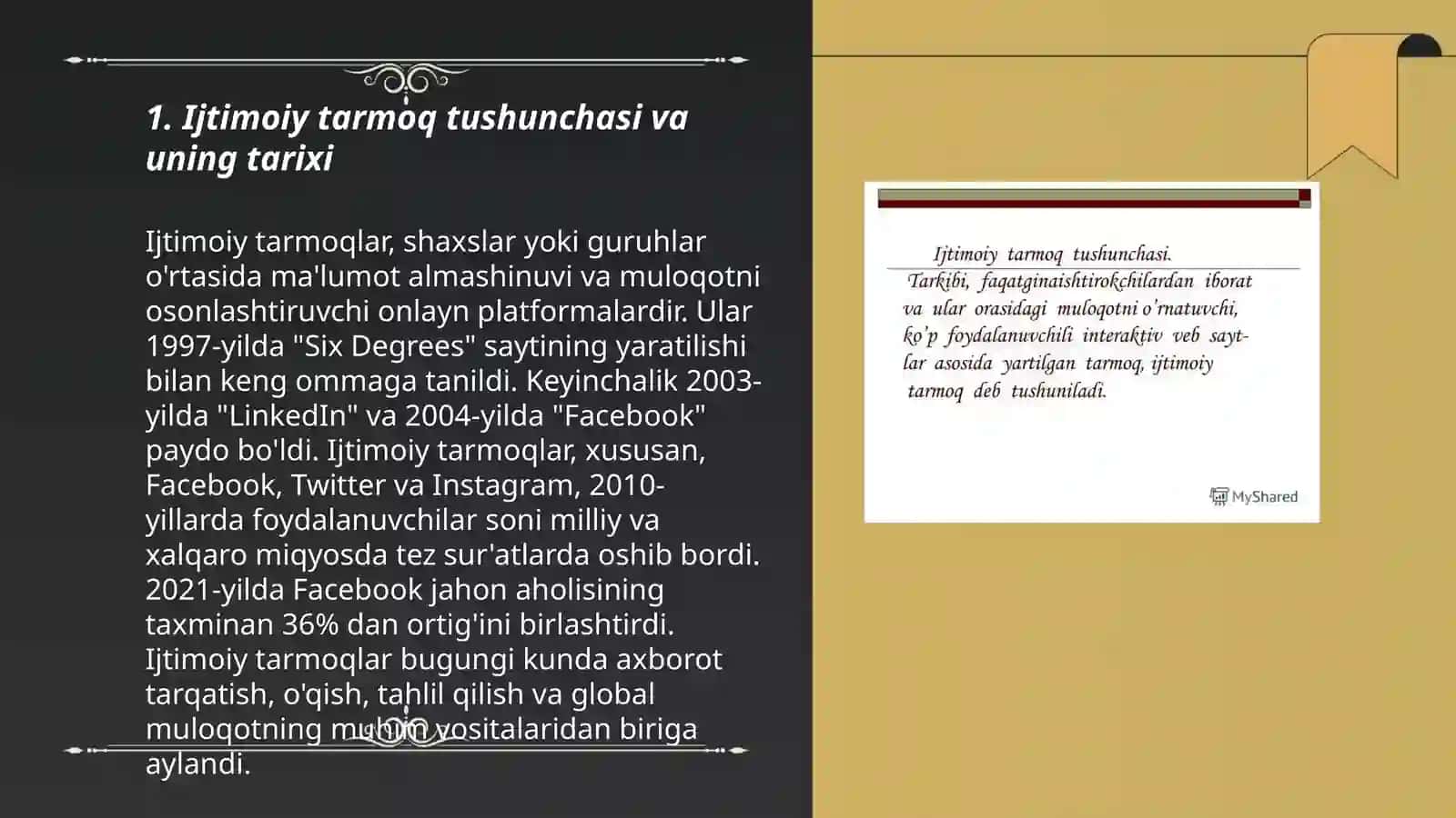 Ijtimoiy tarmoq tushunchasi va uning mohiyati 3