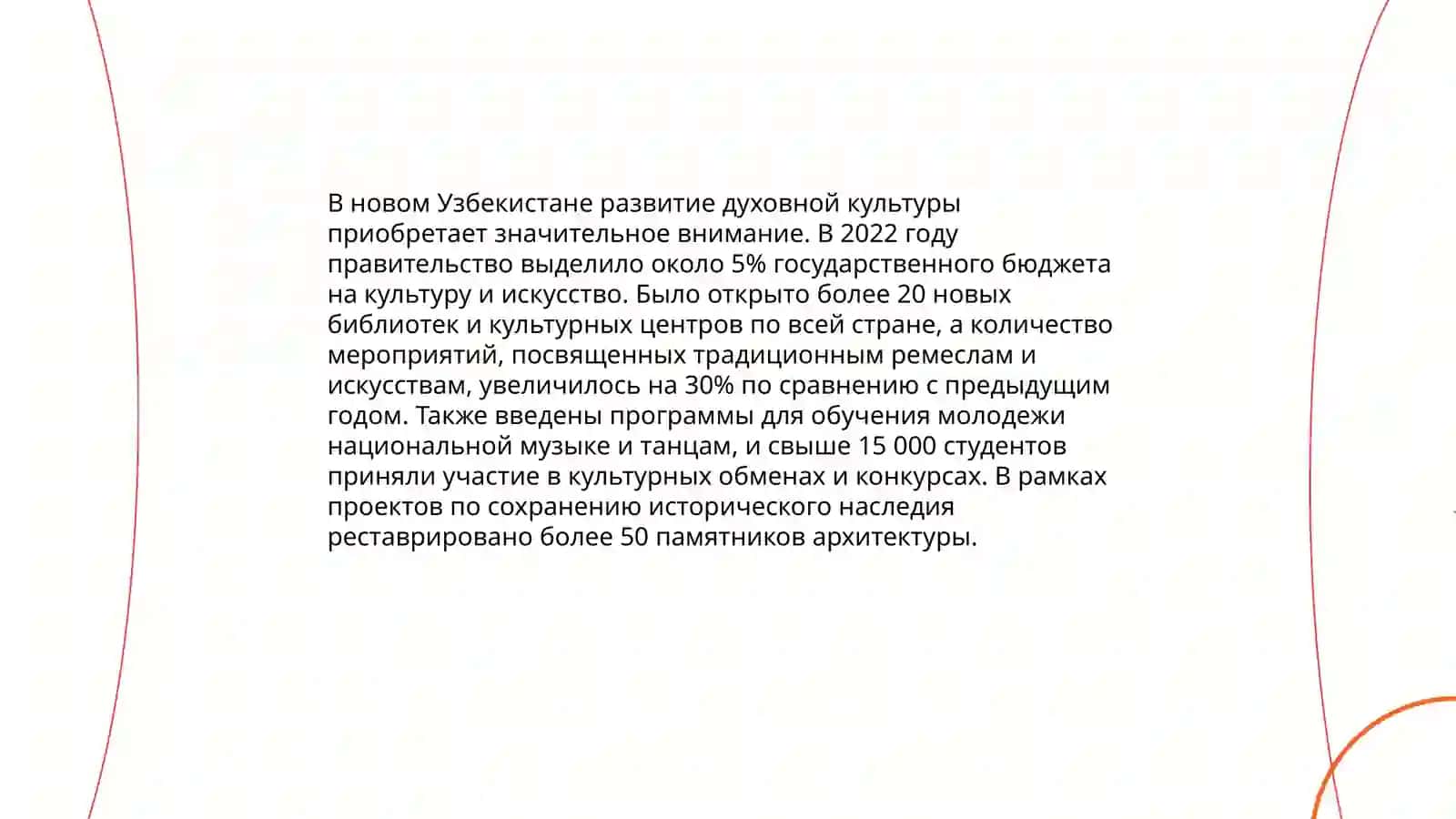 Духовные преобразования, происходящие в новом Узбекистане 3