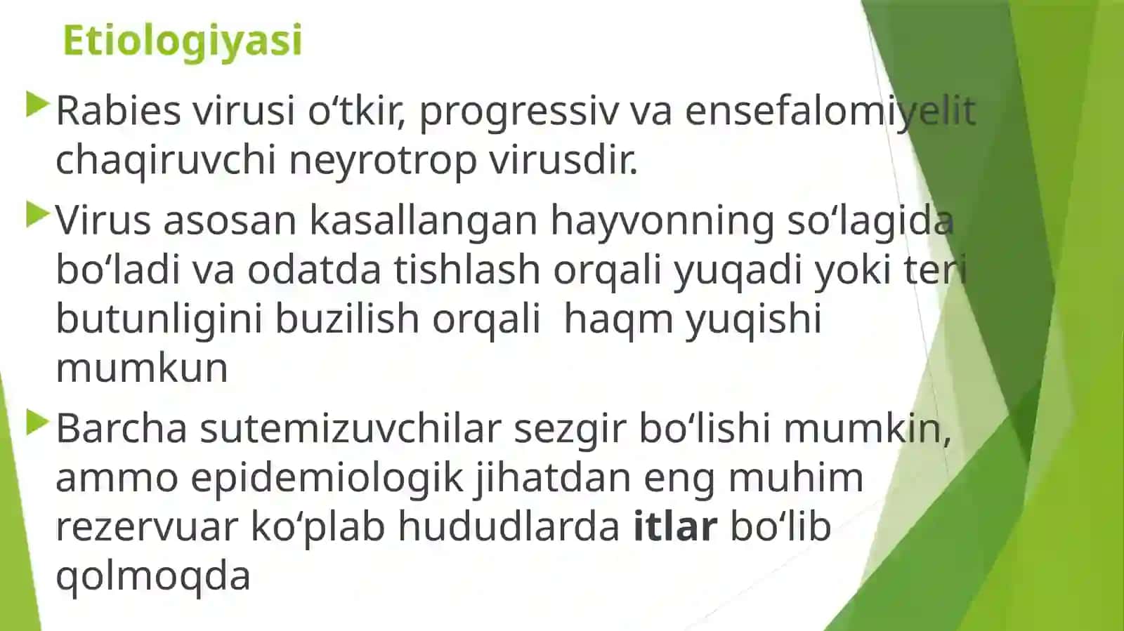 Quturish kasaligi 3