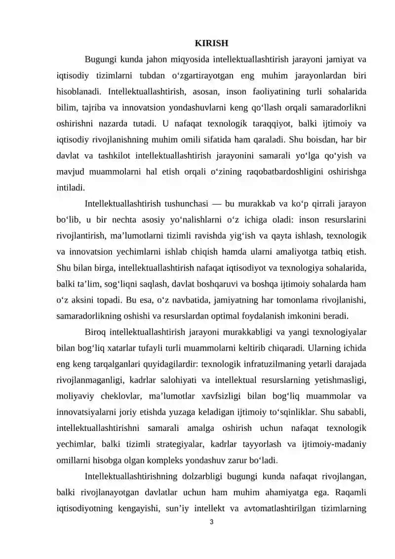 INTELLEKTUALLASHTIRISHDAGI MUAMMOLAR VA ULARNING YECHIMLARI 3